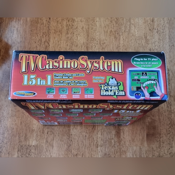 TV Casino System Plug-In Play 15 Games All-in-One-Techno Source 2004 New! - Picture 5 of 5